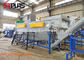 Πλήρης αυτόματη πλαστική μηχανή ανακύκλωσης πλύσης για HDPE αποβλήτων LDPE PP το PE